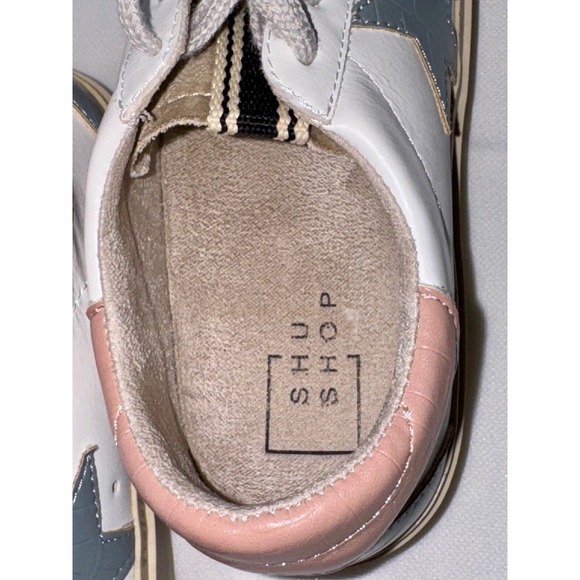 Platform Sneakers Star Accent Casual Shoes Fashion Sneakers Size‎ 6.5 - Picture 7 of 9